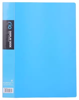 Папка для документов Deli "RIO" с 20 прозрачными вкладышами (Арт.- 5032) Ассортимент