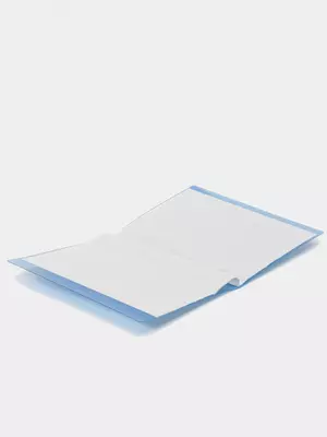 Папка для документов Deli "Aurora" с 20 прозрачными вкладышами (Арт.-02432-EB) Синяя