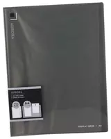 Папка для документов Deli "Aurora" с 20 прозрачными вкладышами (Арт.-02422-EB) Черная - 20 500 сум