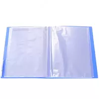 Папка для документов "Deli" с 20 прозрачными вкладышами (Арт.- 5220) Синяя - 21 900 сум