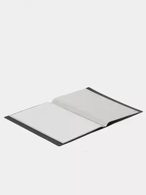 Папка для документов Deli "Nusign 190" с 30 прозрачными вкладышами (Арт.- 190-NS-gr) Серая