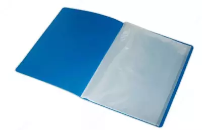 Папка для документов Deli "Nusign 190" с 30 прозрачными вкладышами (Арт.- 190-NS-bl) Синяя