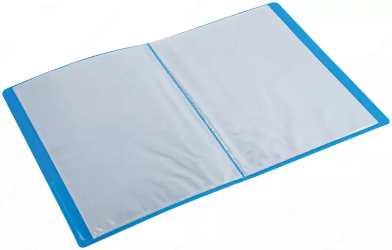 Папка для документов Deli "Nusign 190" с 30 прозрачными вкладышами (Арт.- 190-NS-bl) Синяя