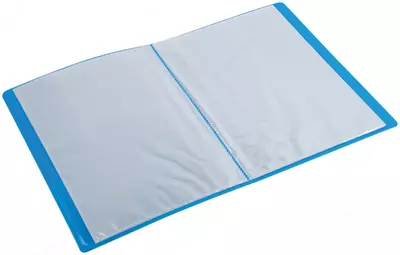 Папка для документов Deli "Nusign 190" с 30 прозрачными вкладышами (Арт.- 190-NS-bl) Синяя