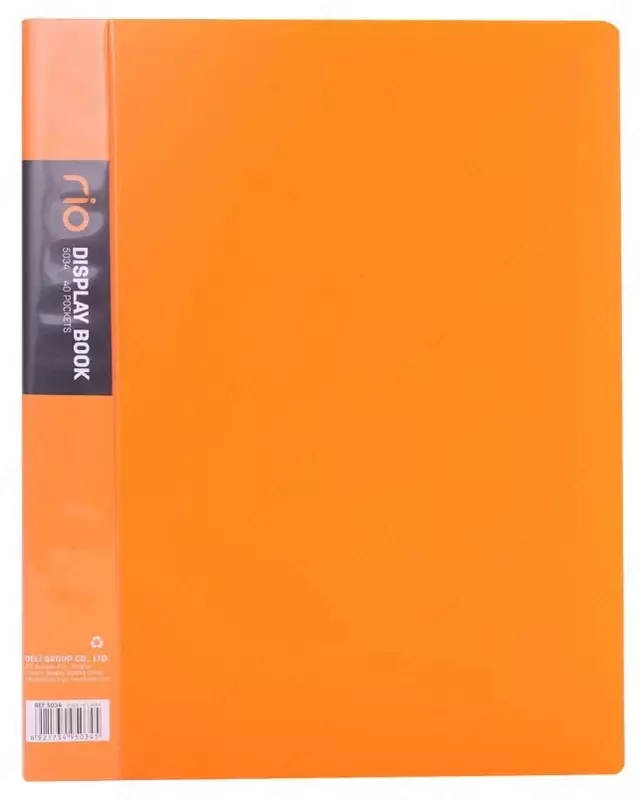 Папка для документов Deli "RIO" с 30 прозрачными вкладышами (Арт.- 5033) Ассортимент