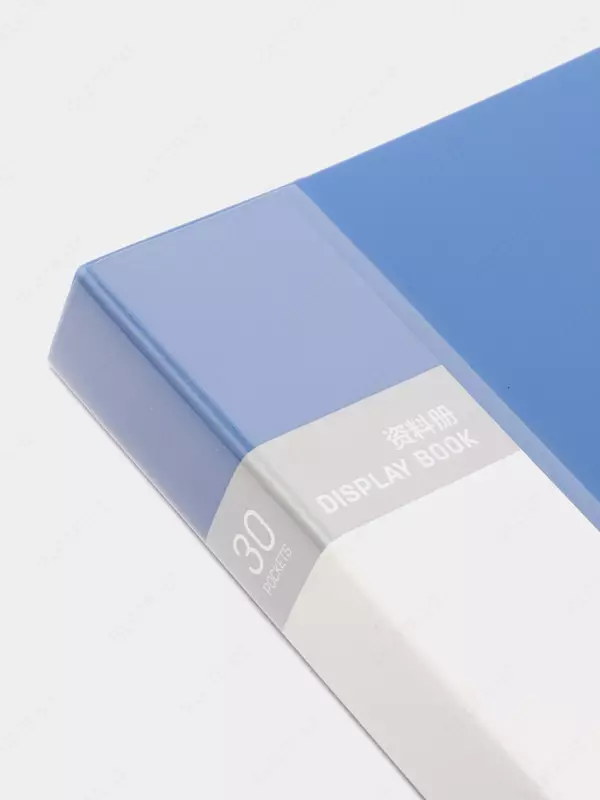 Папка для документов "Deli" с 30 прозрачными вкладышами (Арт.- 5103) Синяя