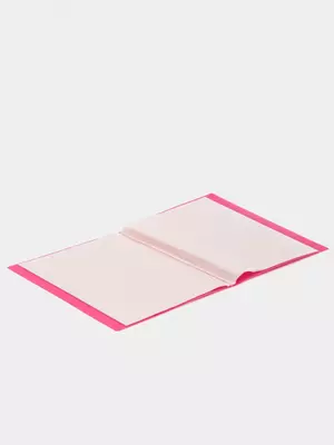 Папка для документов Deli "Aurora" с 30 прозрачными вкладышами (Арт.-02542-EB) Розовая
