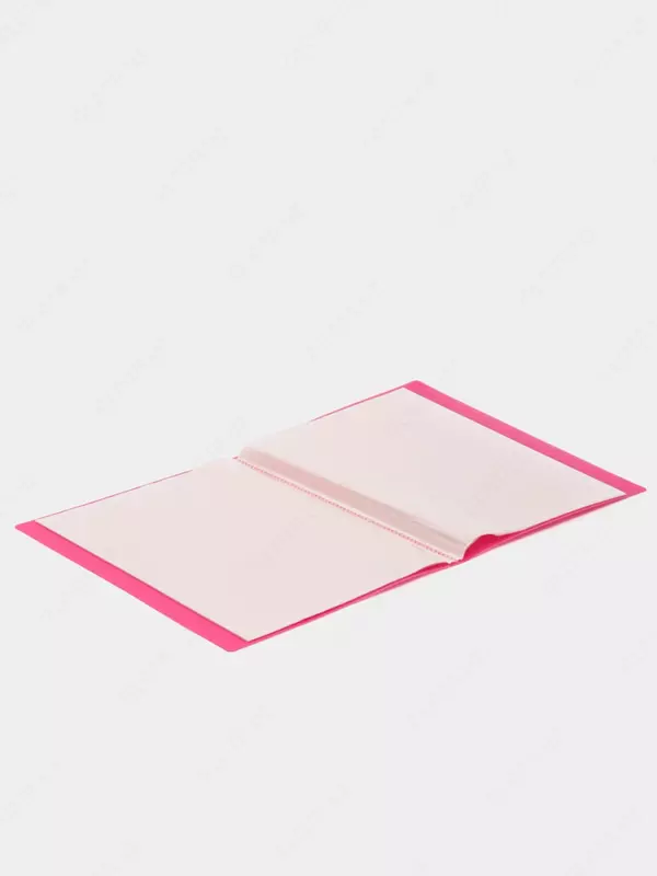 Папка для документов Deli "Aurora" с 30 прозрачными вкладышами (Арт.-02542-EB) Розовая