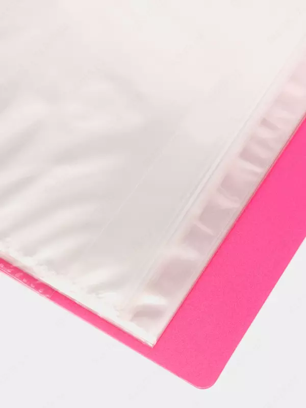 Папка для документов Deli "Aurora" с 30 прозрачными вкладышами (Арт.-02542-EB) Розовая