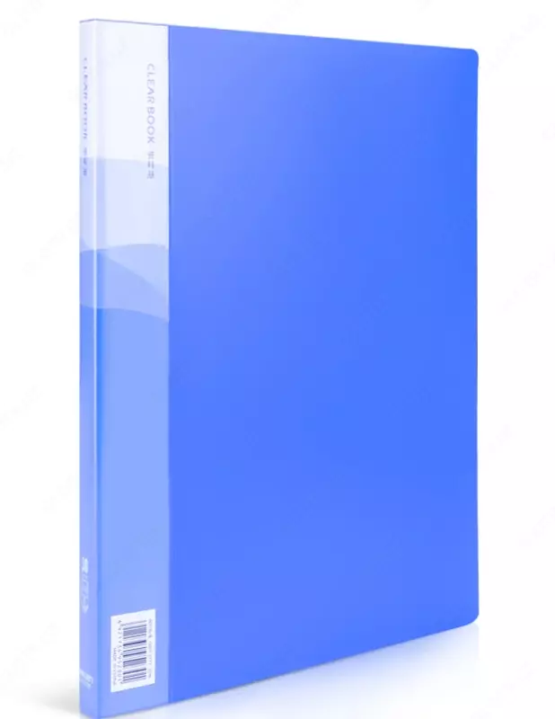 Папка для документов "Deli" с 30 прозрачными вкладышами (Арт.- 5230) Синяя