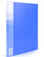 Папка для документов "Deli" с 30 прозрачными вкладышами (Арт.- 5230) Синяя