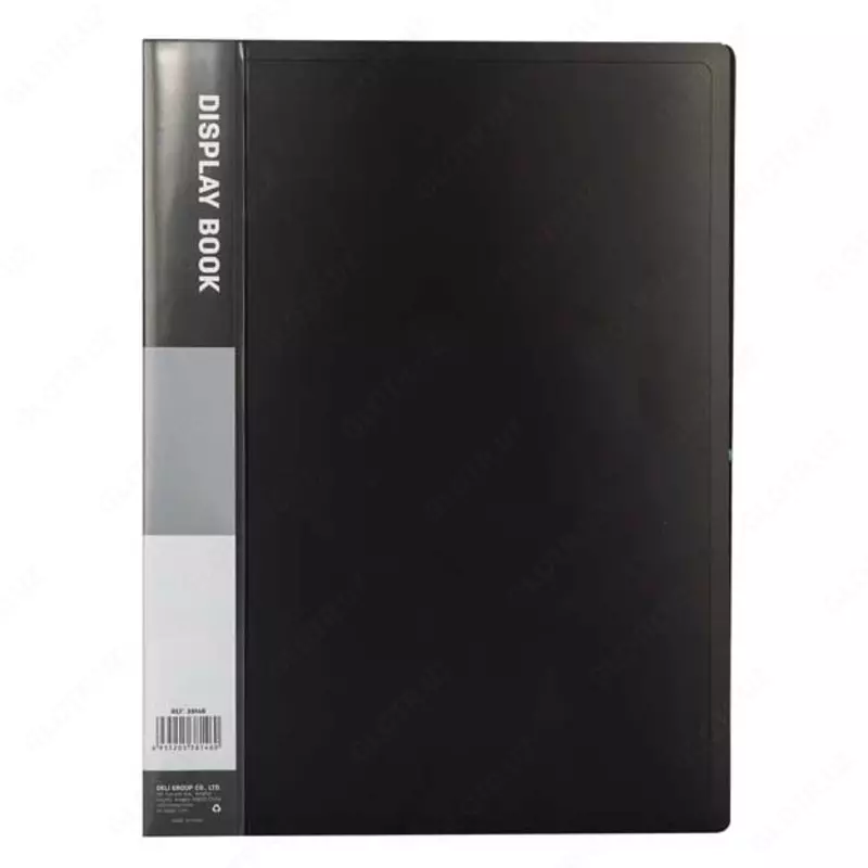 Папка для документов "Deli Eco" с 30 прозрачными вкладышами (Арт.- 38146) Ассортимент