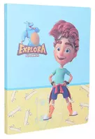 Школьная файловая Папка Deli "Explora" с 30 прозрачными вкладышами (Арт.- 55402-EZ) Ассортимент - 28 000 сум