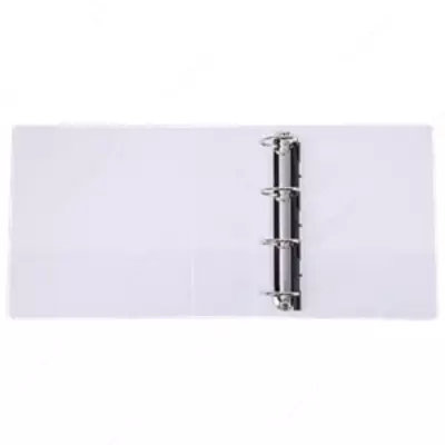 Папка для документов "Deli" с 4 кольцами (Арт.- 5621) Белая