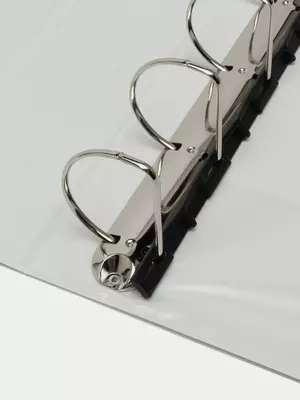 Папка для документов "Deli" с 4 кольцами (Арт.- 5621) Белая