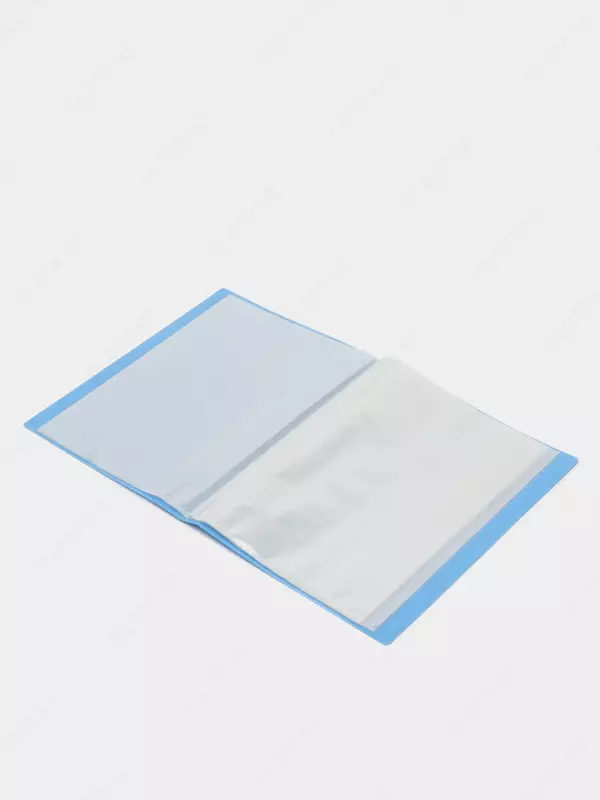 Папка для документов "Deli" с 40 прозрачными вкладышами (Арт.- 02132-EB) Голубая