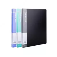 Папка для документов "Deli" с 40 прозрачными вкладышами (Арт.- 5004) Ассортимент