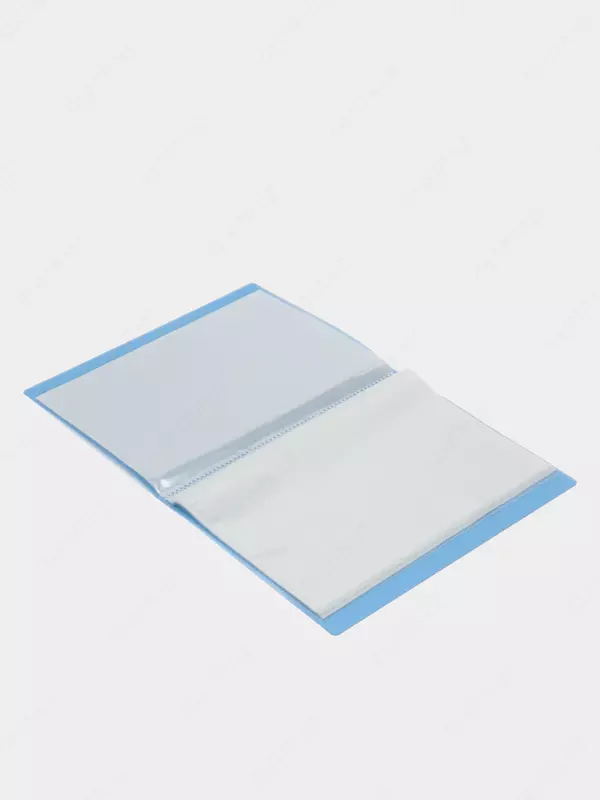 Папка для документов Deli "Aurora" с 40 прозрачными вкладышами (Арт.-02632-EB) Синяя