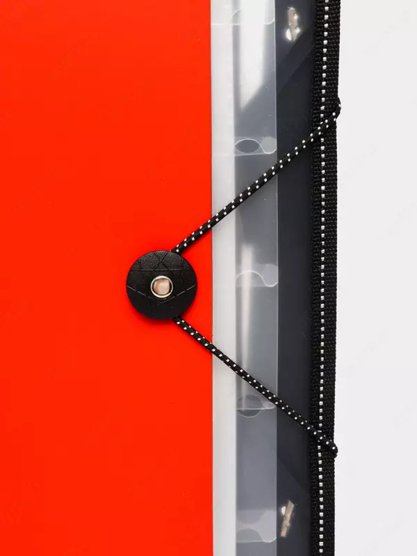 Папка- портфель "Deli" 6 отделений, блокнот, застежка резинка (Арт.- 5860)