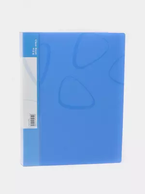 60 ta shaffof qoʻshimchali “Deli” hujjat papkasi (5256-modda) Koʻk