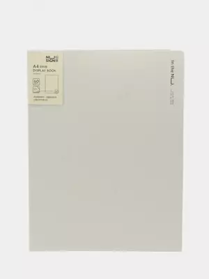 Hujjatlar papkasi Deli "Nusign 192" 60 shaffof qo'shimchali (m.- 192-NS-wt) Oq