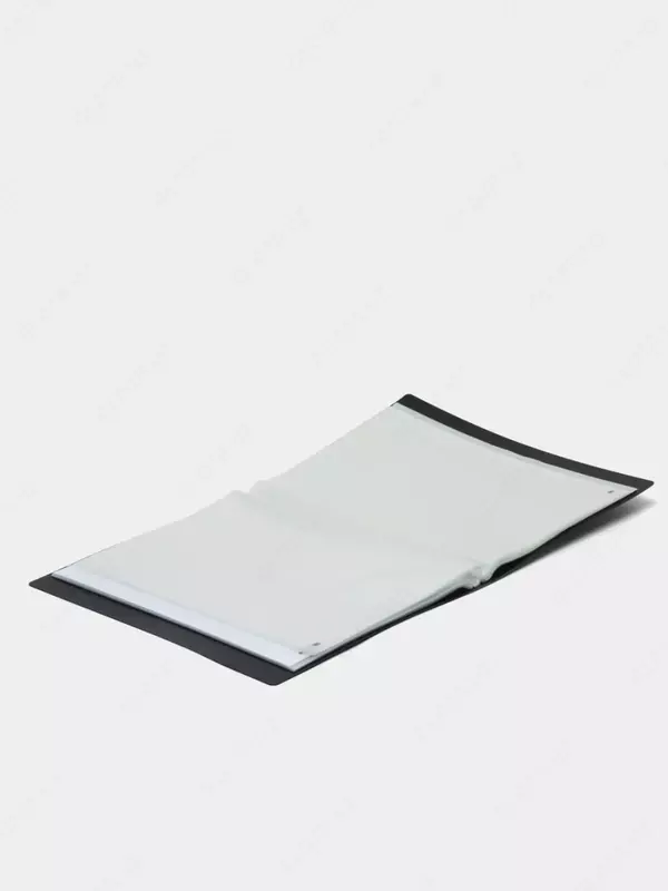 Hujjatlar papkasi Deli "Nusign 192" 60 shaffof qo'shimchali (m.- 192-NS-bk) Qora