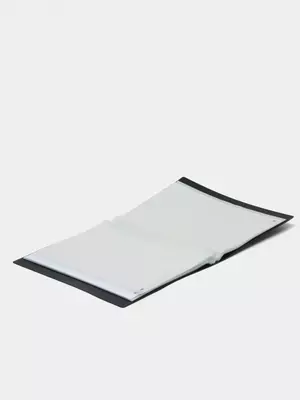 Hujjatlar papkasi Deli "Nusign 192" 60 shaffof qo'shimchali (m.- 192-NS-bk) Qora