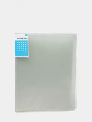 Папка для документов "Deli" с 60 прозрачными вкладышами (Арт.- 5160) Прозрачная