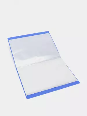 Папка для документов "Deli" с 60 прозрачными вкладышами (Арт.- 5005) Синяя