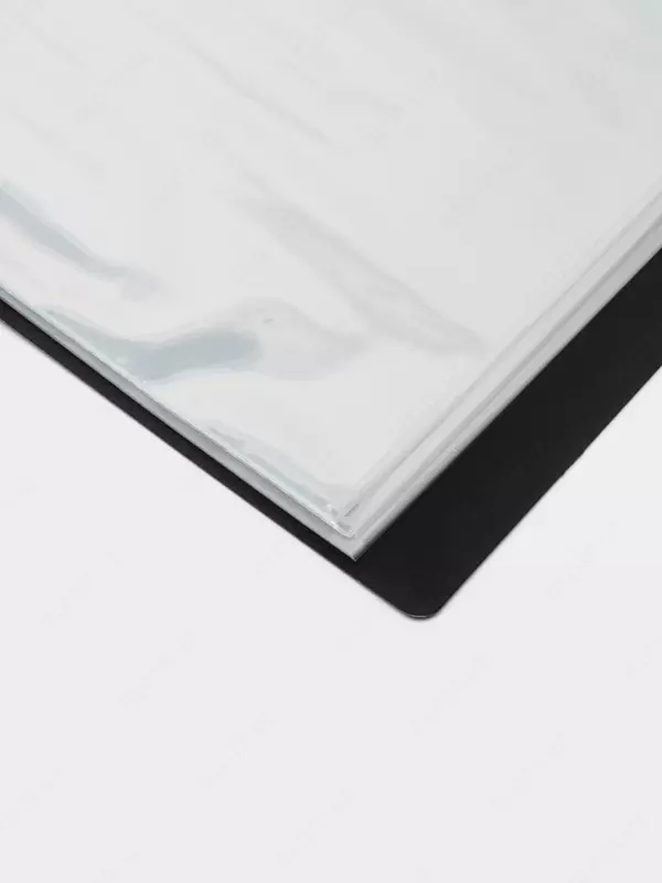 60 ta shaffof qoʻshimchali “Deli” hujjat papkasi (m.-5039) Qora