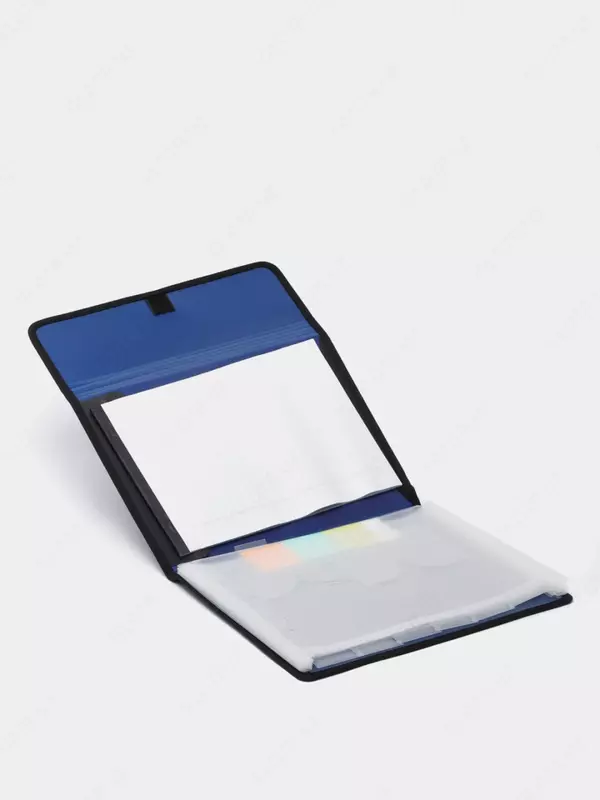 Папка- портфель "Deli" 7 отделений, застежка липучка (Арт.- 5863) Синяя