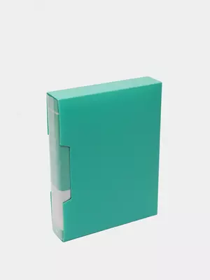 80 ta shaffof qoʻshimchali “Deli” hujjat papkasi (5006-m.) Yashil