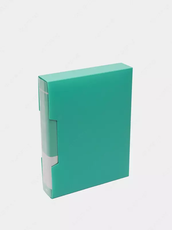 80 ta shaffof qoʻshimchali “Deli” hujjat papkasi (5006-m.) Yashil