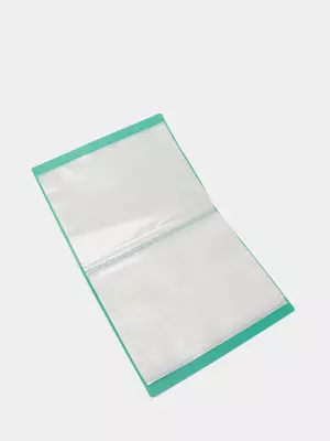 80 ta shaffof qoʻshimchali “Deli” hujjat papkasi (5006-m.) Yashil