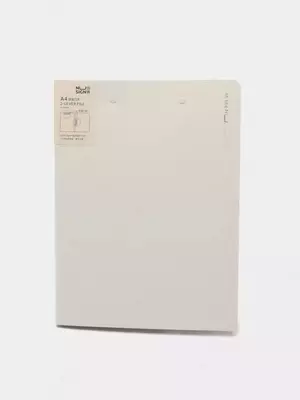 Hujjat papkasi Deli "Nusign" yon qisqichi (Art.- 181-NS-wt) Oq