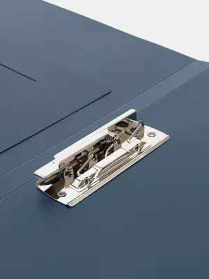 Hujjat papkasi Deli "Nusign" yon qisqichi (Art.- 181-NS-bl) Moviy