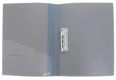 Папка для документов Deli "Nusign" боковой зажим (Арт.- 181-NS-gr) Серая