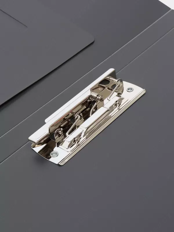 Hujjat papkasi Deli "Nusign" yon qisqichi (Art.- 181-NS-bk) Qora