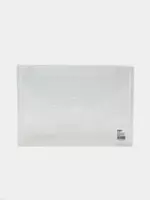 Папка-конверт на кнопке "Deli" А4 (Арт.- 5502) Прозрачная