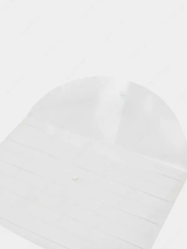 "Deli" tugmasidagi papka-konvert A4 (m.- 5502) Shaffof