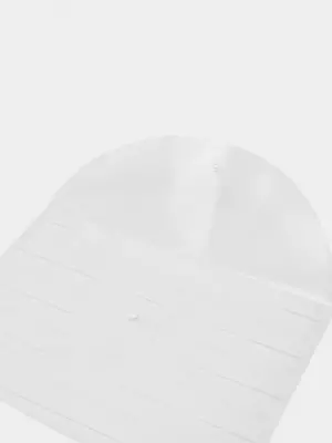 Папка-конверт на кнопке "Deli" А4 (Арт.- 5502) Прозрачная