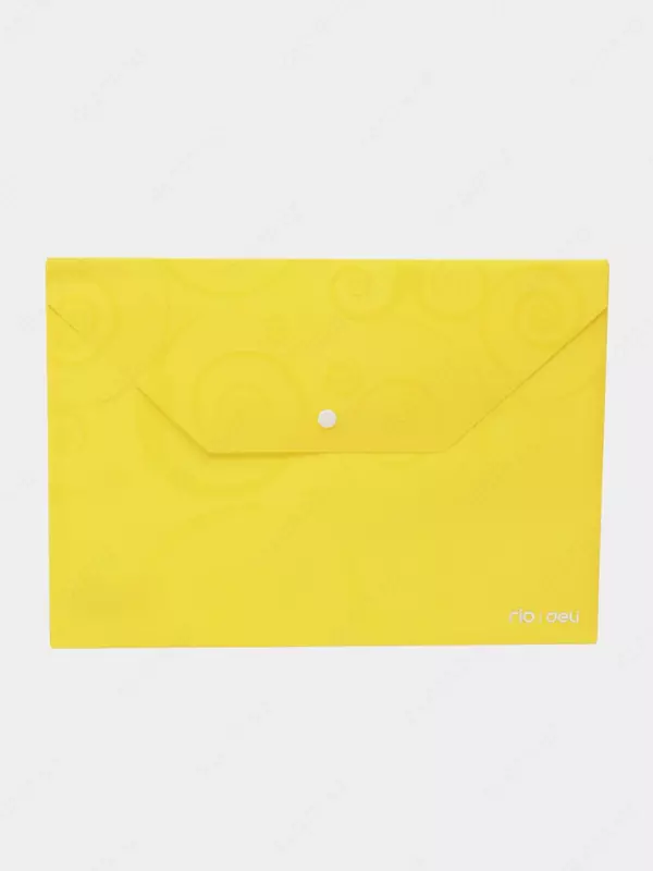 Папка-конверт на кнопке Deli "RIO" А4 (Арт.- 39640) Ассортимент