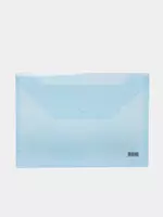 Папка-конверт на кнопке Deli "Clear Bag" А4
