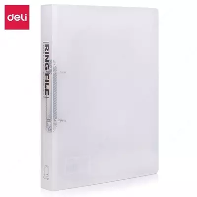 Hujjatlar papkasi Deli "Aurora" 2 halqali (Art.- 5381) Shaffof