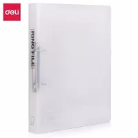 29 000 сум Папка для документов Deli "Aurora" с 2-мя кольцами (Арт.- 5381) Прозрачная