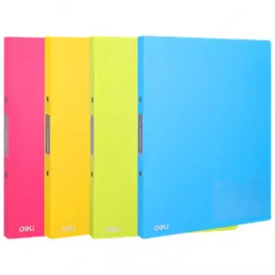 Hujjatlar papkasi Deli "WaterClear" 2 halqali (Art.- 39576) Assortiment