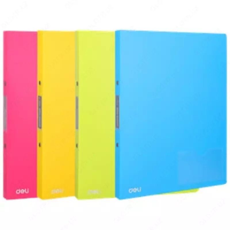 Hujjatlar papkasi Deli "WaterClear" 2 halqali (Art.- 39576) Assortiment