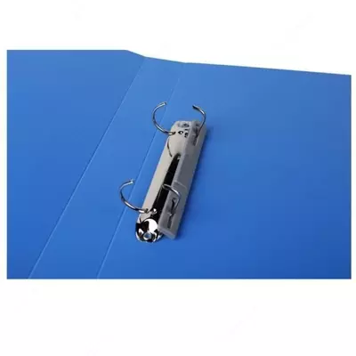 Папка для документов "Deli" с 2-мя кольцами (Арт.- 5387) Синяя