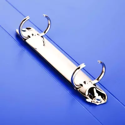 Папка для документов "Deli" с 2-мя кольцами (Арт.- 5382) Синяя