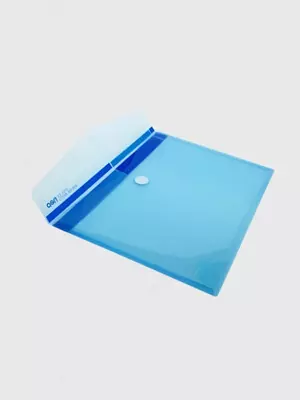 Папка-конверт на липучке "Deli" А4 (Арт.- 5504) Ассортимент